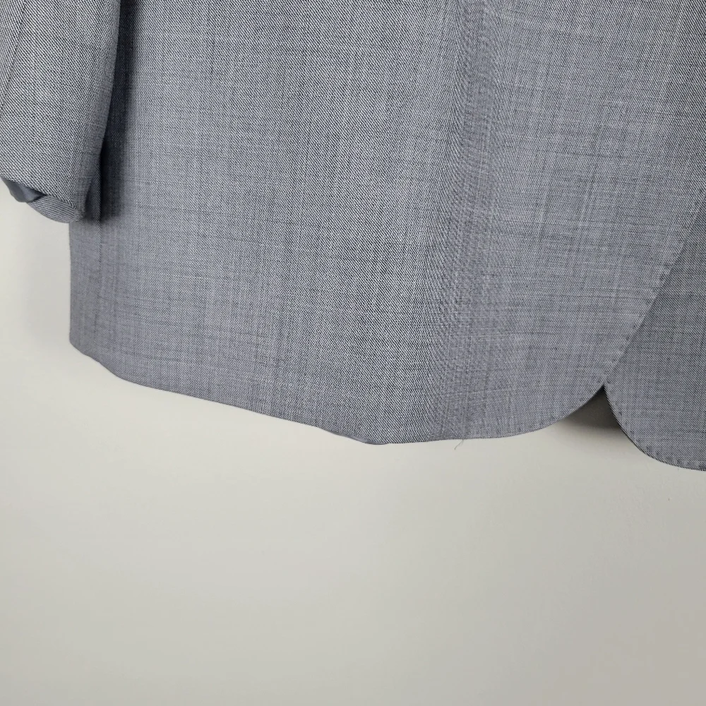 Brooks Brothers 346 Blazer Mens 48L Gray Regent Fit Stretch Sport Coat